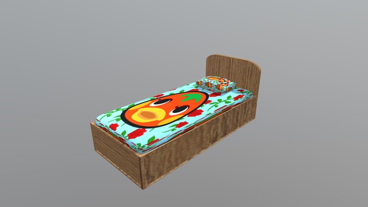 Bed 3D Model
