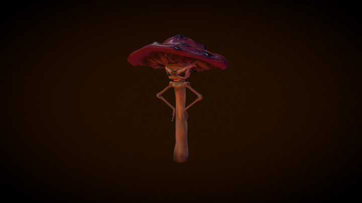Ms.Mushroom - 程慧美菇 3D Model