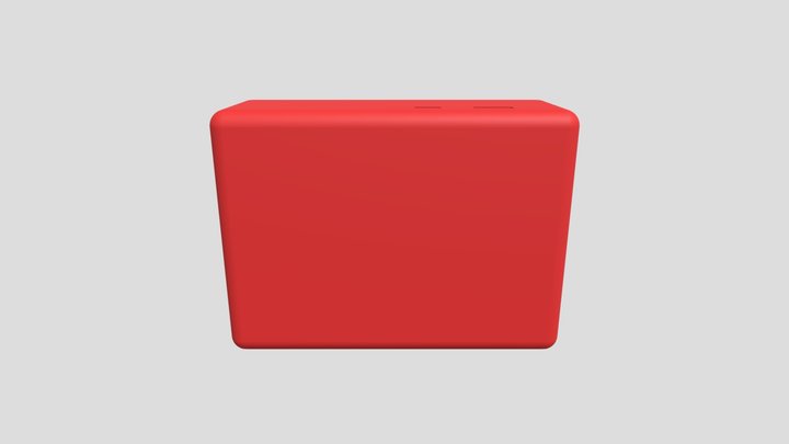 Caja de Control Electrónico 3D Model