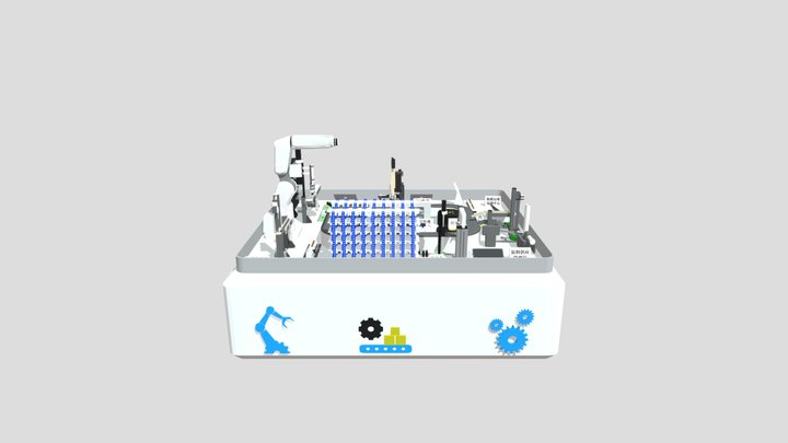 沙盘123 3D Model