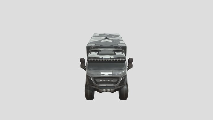 Boxor Orbiter M5H dakar truck 3D Model