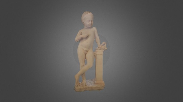 Estatua dedicada a Cefiso 3D Model