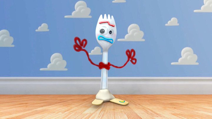 Toy Story 4 - Forky 3D Model