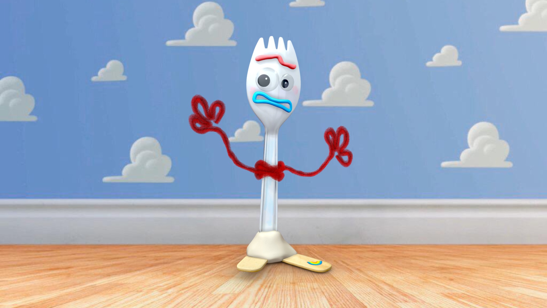 Toy Story 4 - Forky - Buy Royalty Free 3D model by JCulley3D (@jamesculley)  [9c92bce]