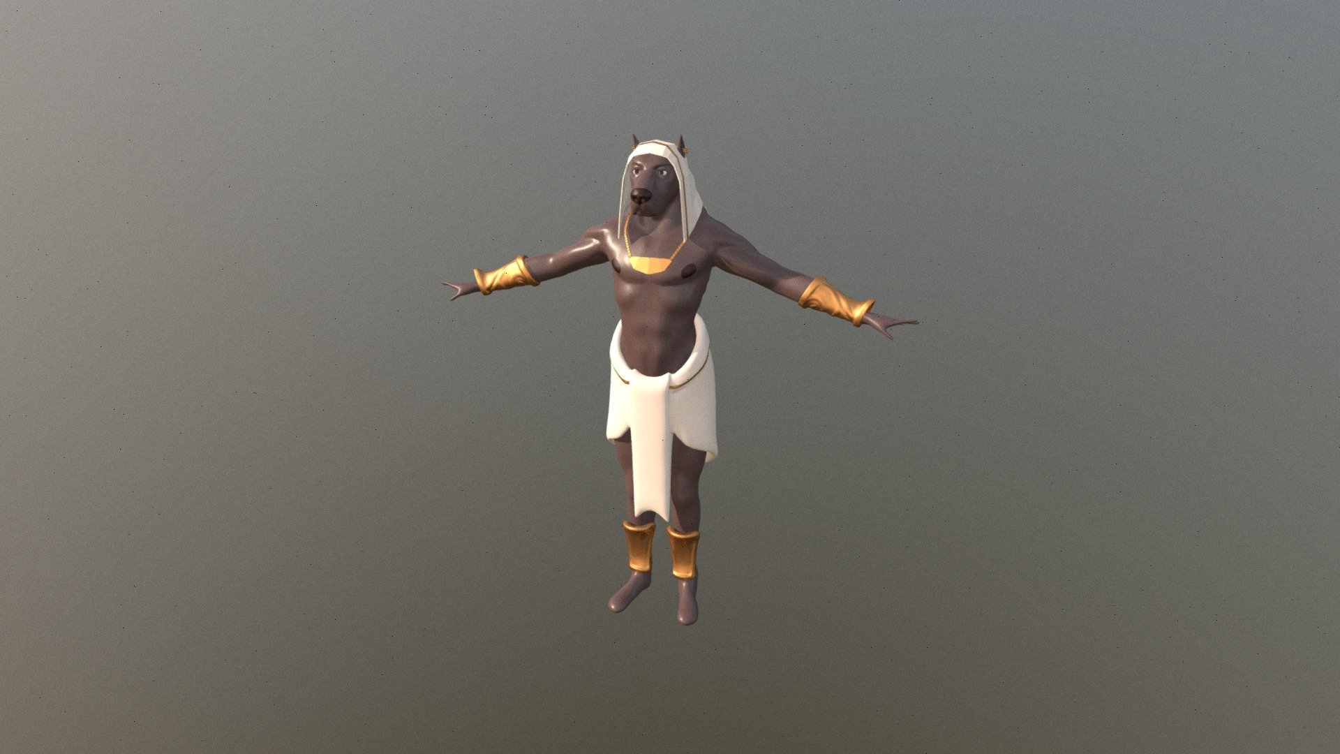 Anubis - Download Free 3D model by Ludigos [9c92c1d] - Sketchfab