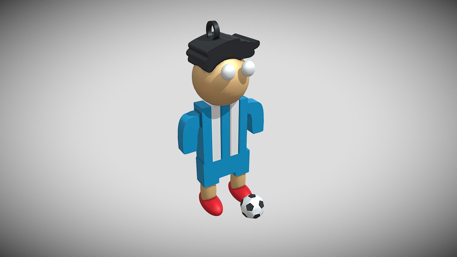 AAA - Soccer Keychain by: Manuel Lladó