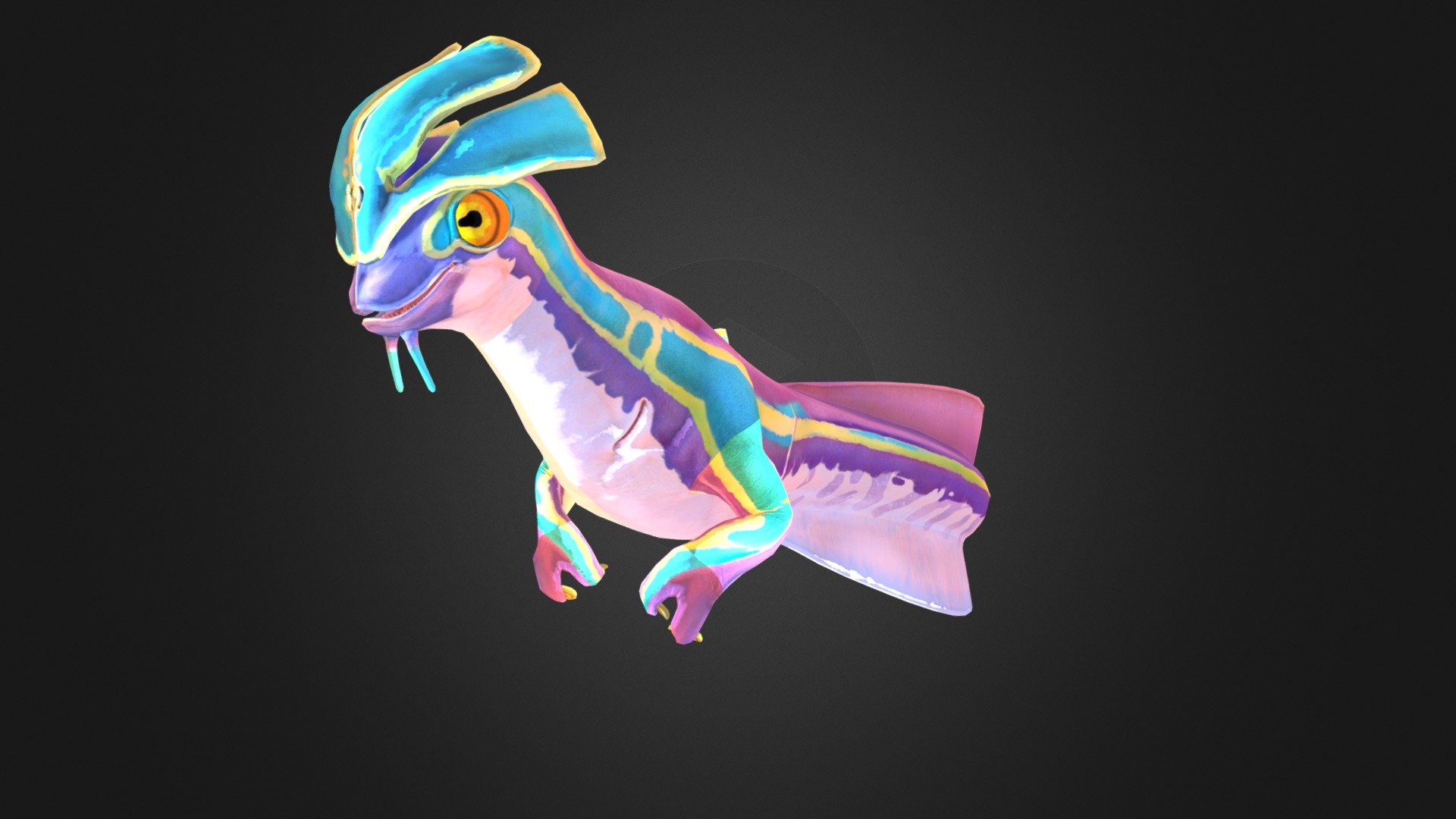 Sea monkey - Download Free 3D model by gavinpgamer1 [9c9482b] - Sketchfab