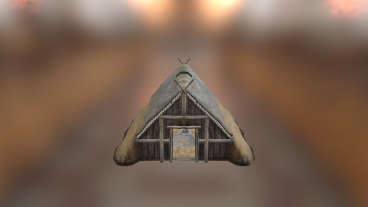 Native House or Building E – Free 3D Model STL