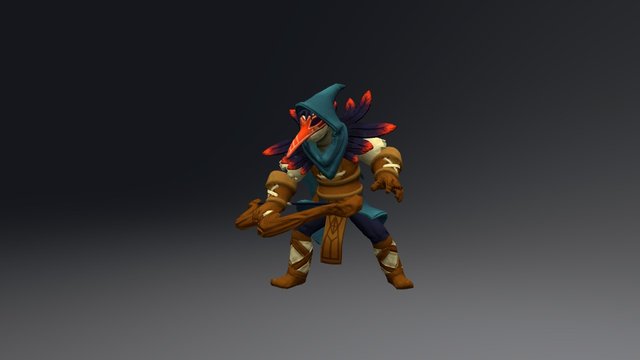 "Rook" Idle 3D Model