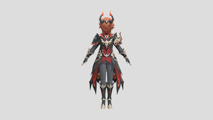 Scaleblade Chronicles - Manekin 3D Model