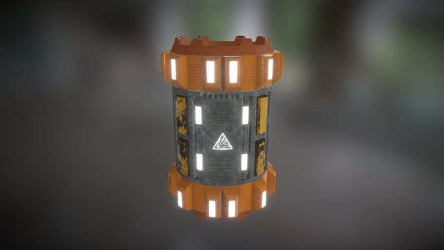 Cygni Energy canister 3D Model