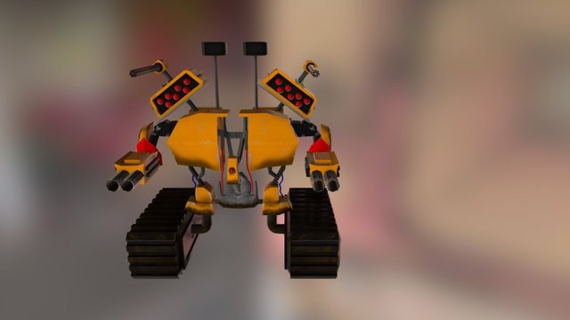 Mecha 3D Model