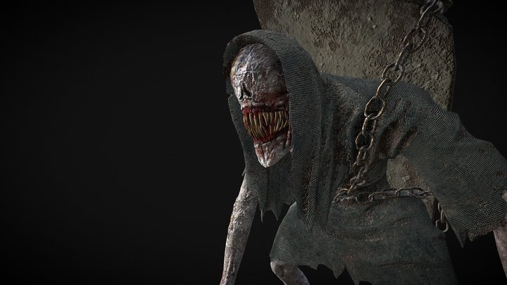 Faceless Gravewalker 3D Model