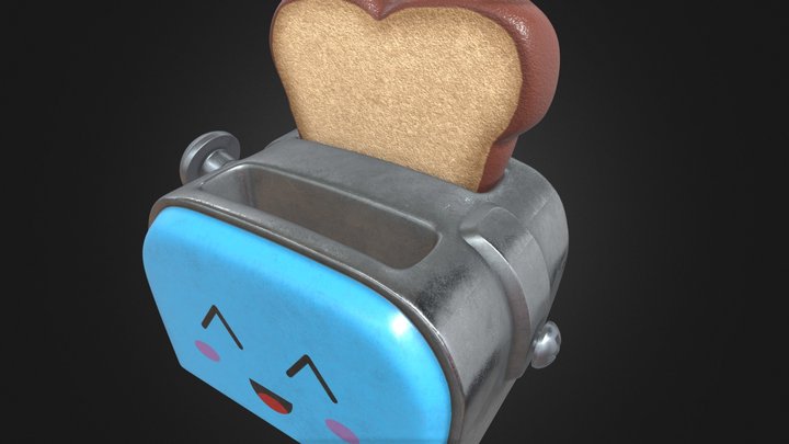 Toaster Buddy - Valorant 3D Model
