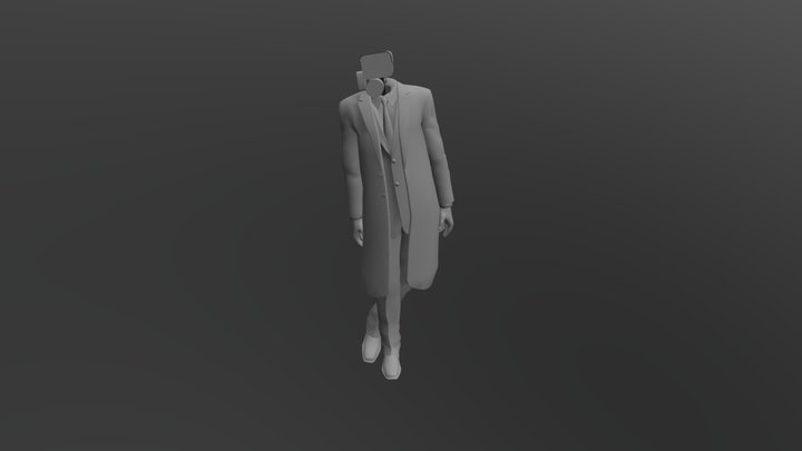 Camera Man (textures in zip) 3D Model