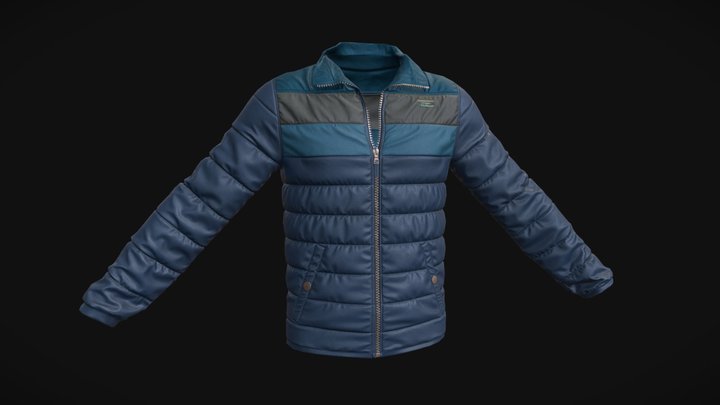 LL Bean Jacket 3D Model