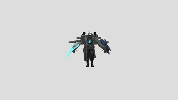 Utcm_dom_studio_remake_upgraded_titan_cameraman 3D Model