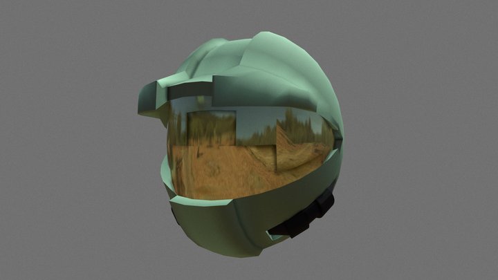 Master Chief Helmet 3D Model