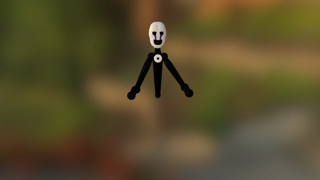 Fnaf2puppet 3D Model