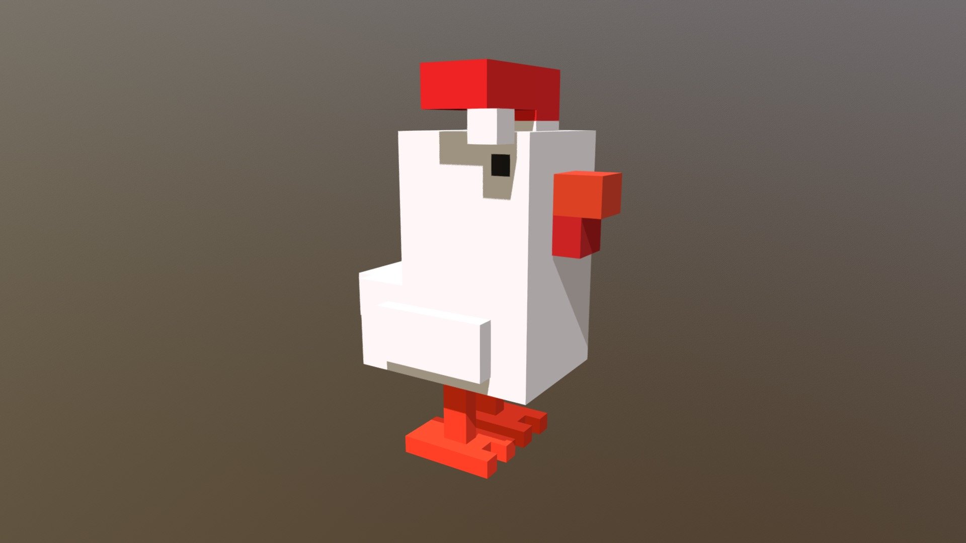 Voxel Festive Chicken