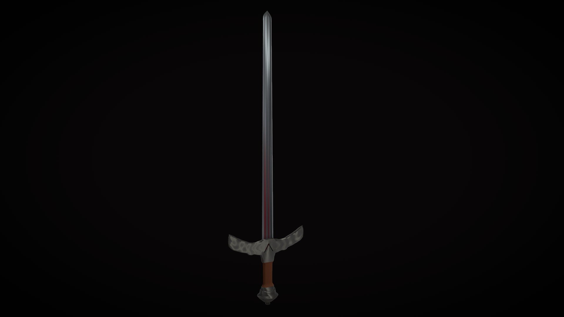Longsword - Download Free 3D model by Marcin Urbański (@Marcin_Urbanski ...