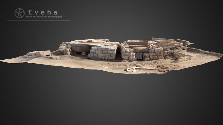 Nécropole Royale de Tanis 3D Model