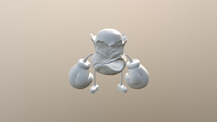 イモ２ 3D Model