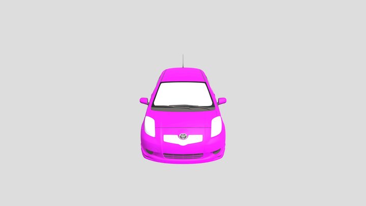Toyota Yaris II – Modelo 3D gratuito STL