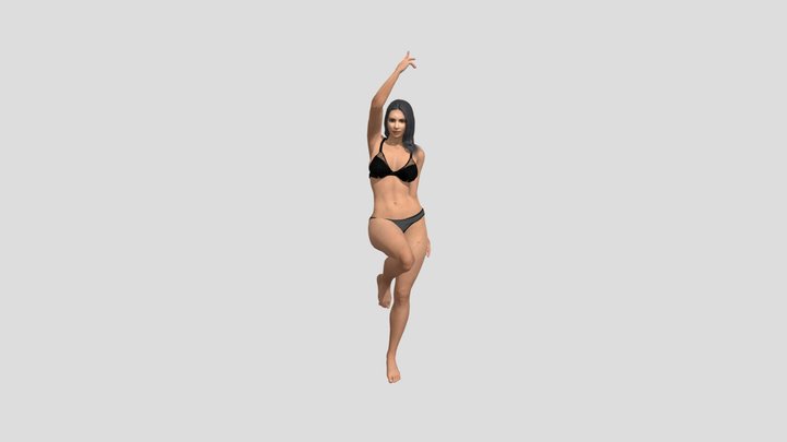 Kin Pose 3D Model