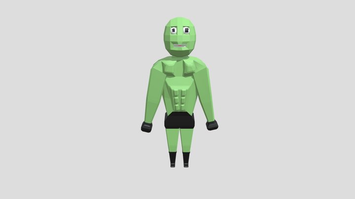 Боксер дима 3D Model