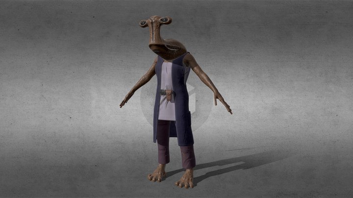 Cantina Ithorian 3D Model