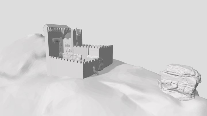 Château de la Wasenbourg - XIIIe s. 3D Model