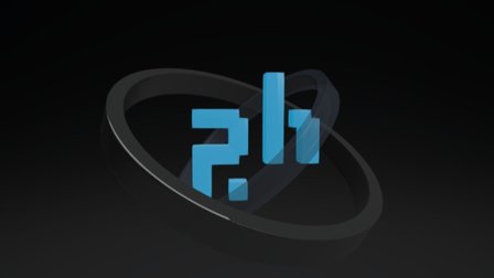 PHIL.HARMONIQ logo 3D Model
