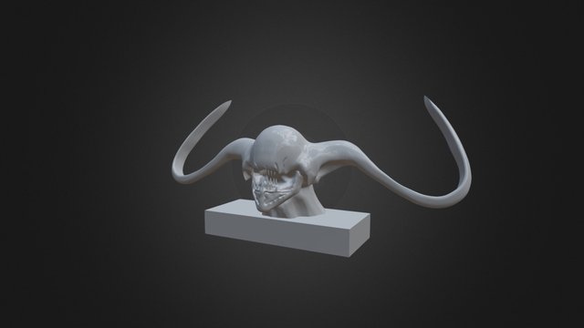 Eyeless monster 3D Model