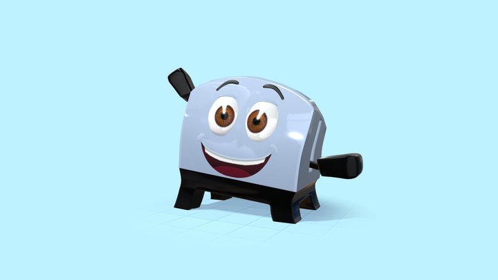 Toaster - The Brave Little Toaster 3D Model