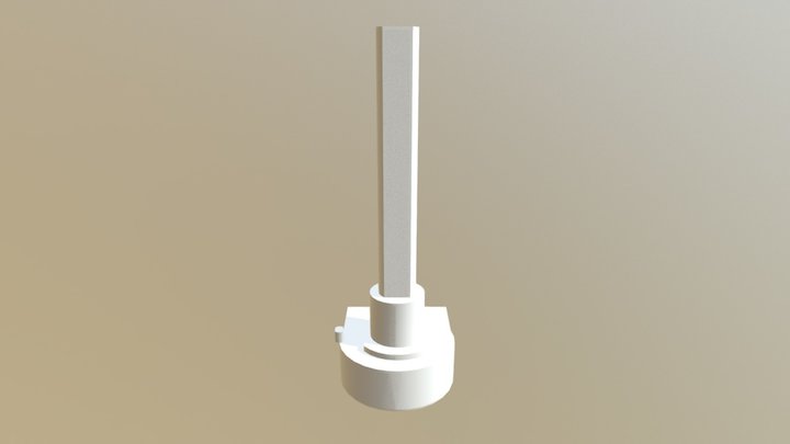 Robot Delta Finalpotentiometer 3D Model