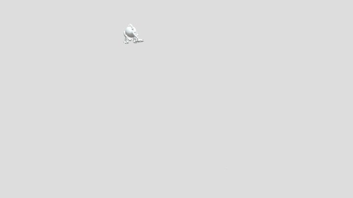 Pianosaurus (With Animations) 3D Model