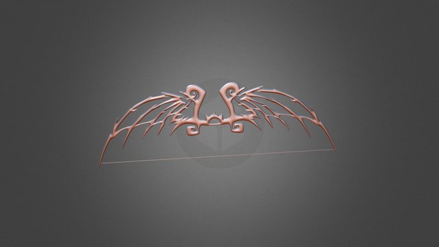 黯炎骨 3D Model