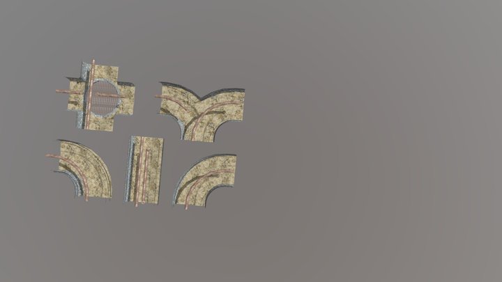 Tuneles de alcantarilla 3D Model