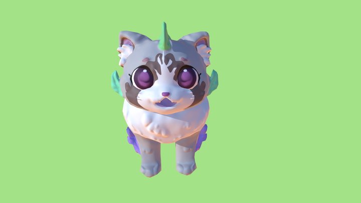 Low poly CatFish - Fishing on Europa [FOE] 3D Model