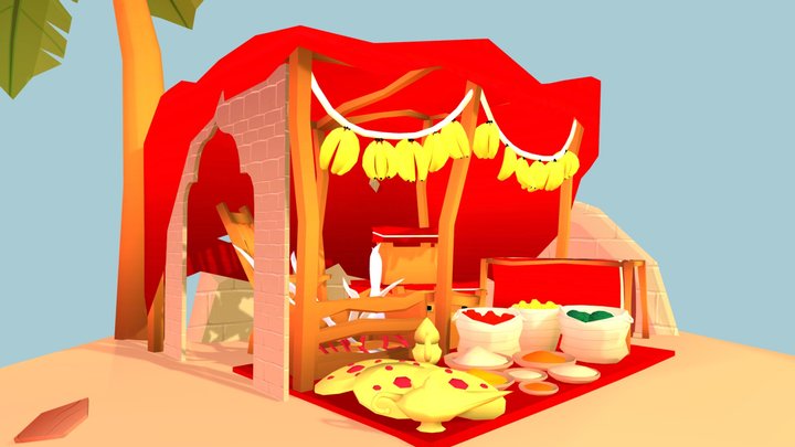 DAE Bazaar | Desert Jack Of All Trades 3D Model