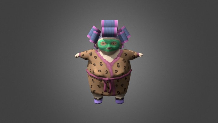 Grandma 3D Model