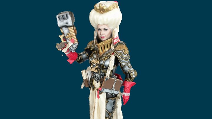 “Okkido” as Ordo Hereticus Inquisitor from WH40k 3D Model