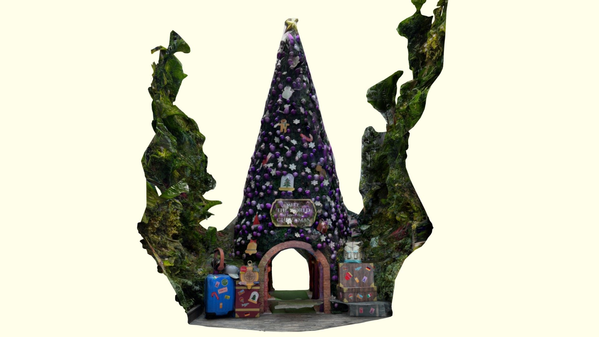Christmas Tree (Front) (Changi Jewel) 2021