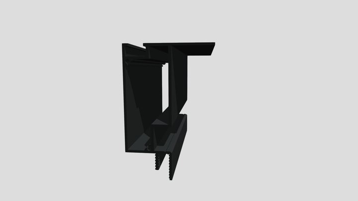 БП 80 – теневой профиль 3D Model