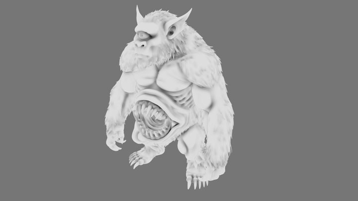 mapinguari base – Modello 3D gratuito STL