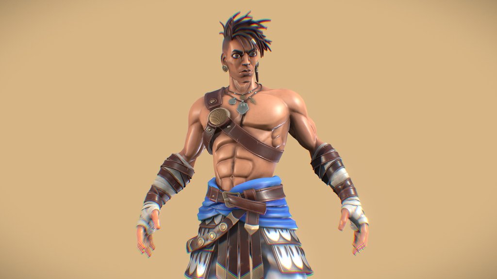 Sargon from Prince of Persia: The Lost Crown.