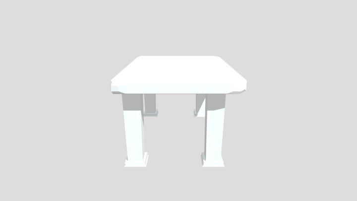 A table for your Gtag Fan Game 3D Model