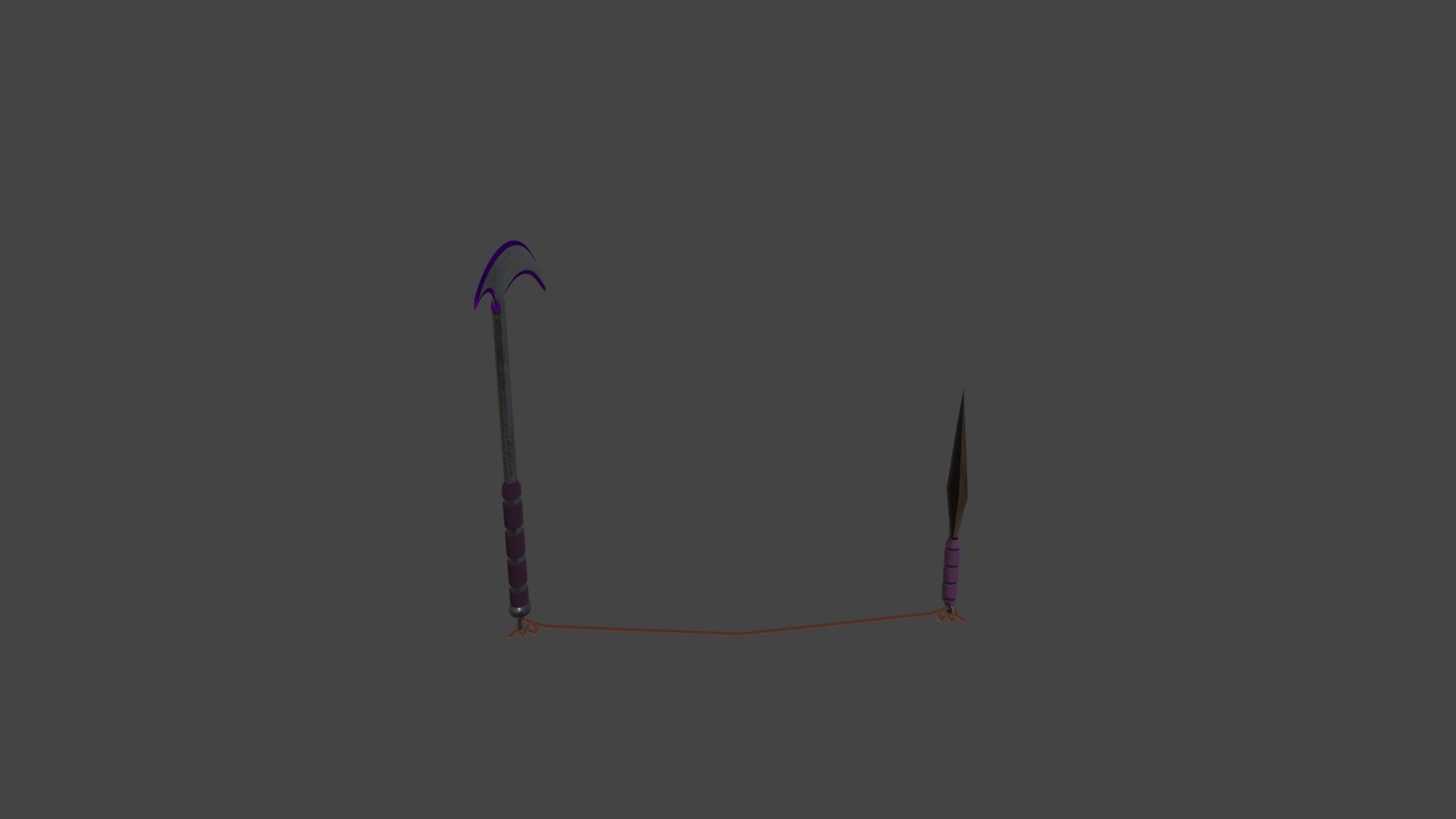 SICKELE AND CHAIN 1 - 3D model by iamadityaparmar [9ca95e0] - Sketchfab