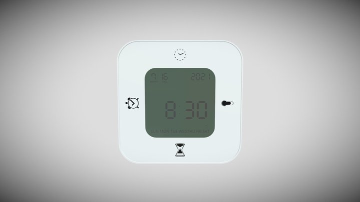 IKEA Clock 3D Model